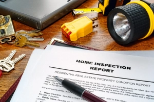 Image of home inspection form