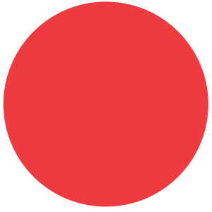 Transparent red circle image