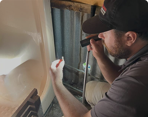 Residential and acreage physical termite barrier inspection